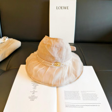 샤넬 CC 로고 진주 리본 썬햇(베이지)