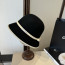 구찌 캐시미어 리본 버킷햇(블랙)