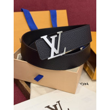 루이비통 토뤼옹 LV 이니셜 실버 버클 리버서블 벨트