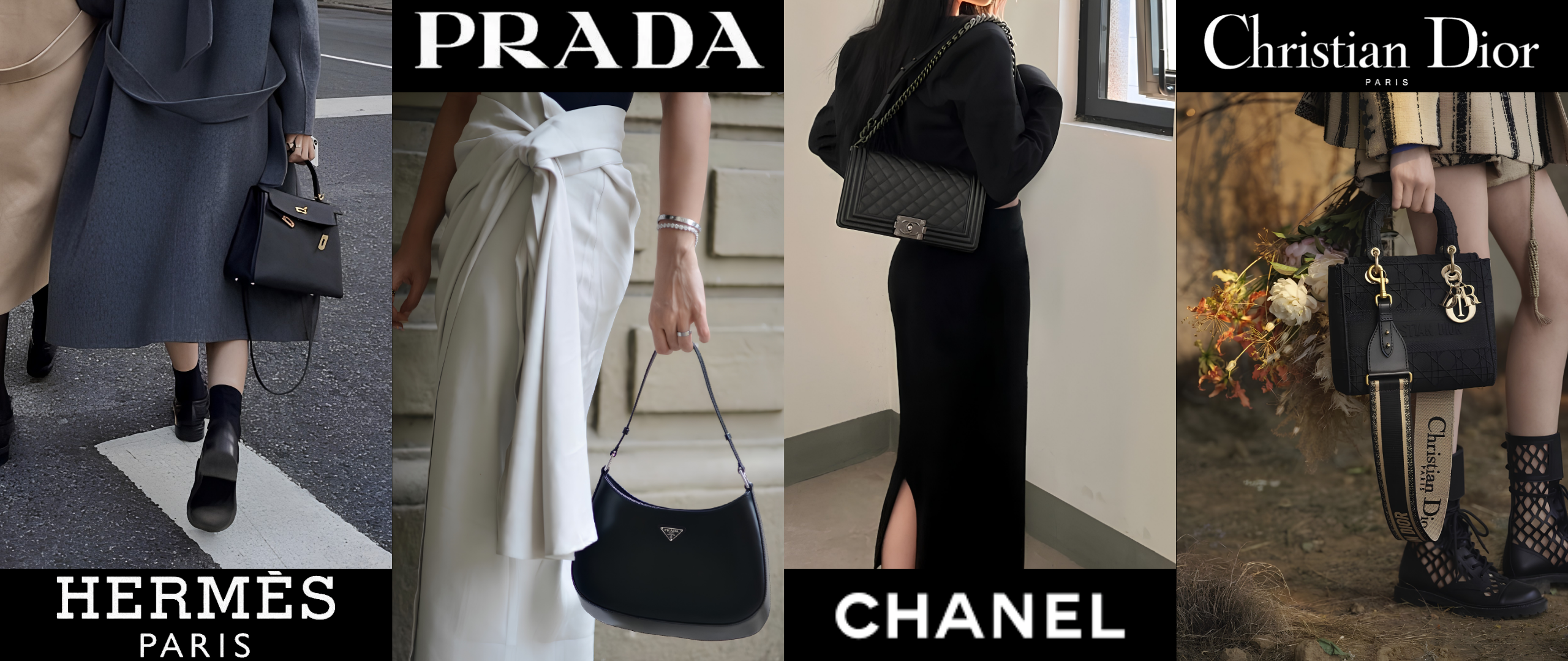 HERMES PRADA CHANEL DIOR